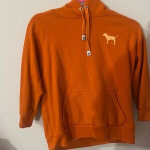 Victoria's Secret Orange Hoodie Sweater